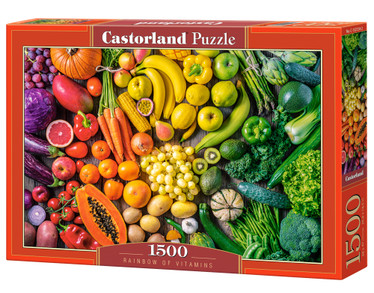 Castorland Rainbow of Vitamins palapeli 1500 palaa