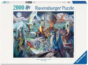 Ravensburger Dragons palapeli 2000 palaa