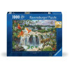 Ravensburger fantastic waterfall palapeli 1000 palaa