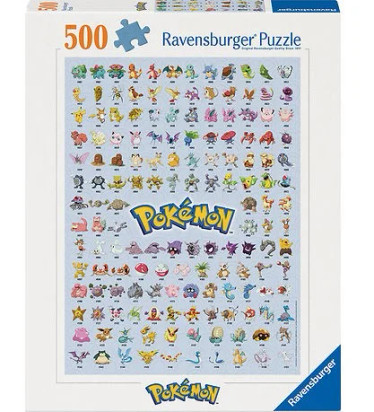 Ravensburger Pokémon The First 151 palapeli 500 palaa