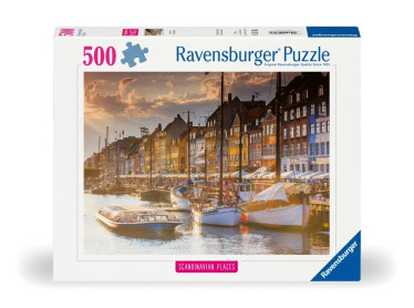 Ravensburger Sunset In Copenhagen palapeli 500 palaa
