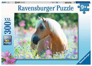 Ravensburger poni kukkaniityllä palapeli 300 XXL palaa