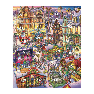 Wasgij  Reindeer Rumbus Joulukalenteri 2025 