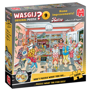 Wasgij Retro Original 9 Home Improvements palapeli 1000 palaa