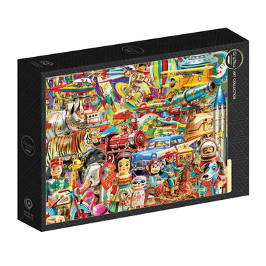 Grafika Retro Toys palapeli 1000 palaa