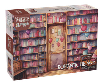  YAZZ Romantic Library palapeli 1000 palaa