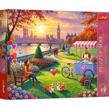 Trefl Romantic London palapeli 500 palaa