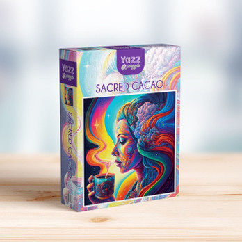 Yazz Sacred Cacao palapeli 1023 palaa