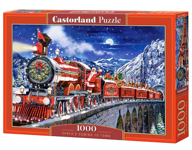 Castorland Santa's Coming Soon to Town palapeli 1000 palaa