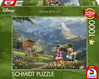 Schmidt,T.Kinkade, Disney Mickey&Minnie in the Alps palapeli, 1000 paöaa