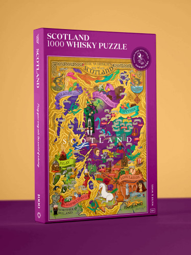 Water&Wines, Scotland Whisky palapeli 1000 palaa