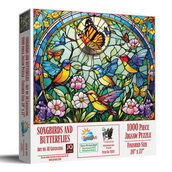 SunsOut Songbirds and Butterflies palapeli 1000 palaa