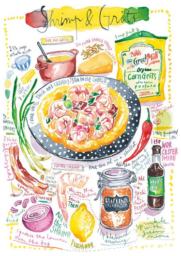 Magnolia, Shrimp&Grits palapeli 1000 palaa