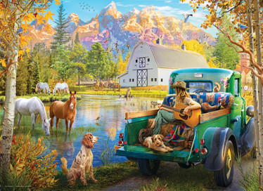 Eurographics Singing Lake by Angelo Bonito  palapeli 1000 palaa