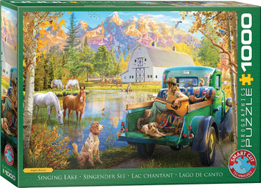 Eurographics Singing Lake by Angelo Bonito  palapeli 1000 palaa