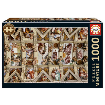 Educa Sistine Chapel Miniature palapeli 1000 palaa