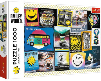 Trefl Smiley World - Live Positive! palapeli 1000 palaa