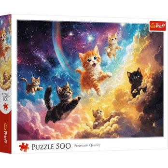 Trefl Space kitties palapeli 500 palaa
