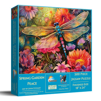 SunsOut Spring Garden Peace palapeli 500 palaa