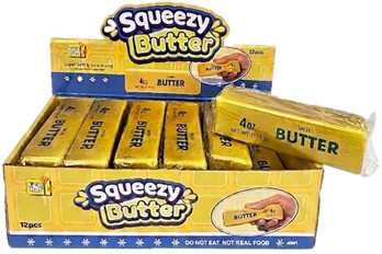 Gold Edition Butter Squishy Fidget – Pehmeä Voipala Stressilelu 