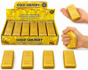 Squishy Gold Bar kultaharkko fidget lelu
