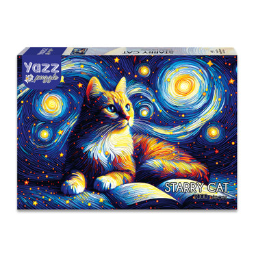 YAZZ Starry Cat palapeli 1000 palaa
