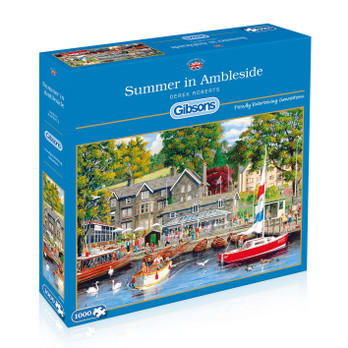 Gibsons, Derek Roberts, Summer in Ambleside palapeli 1000 palaa