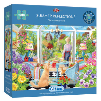 Gibsons, Claire Comerford, Summer Reflections palapeli 1000 palaa