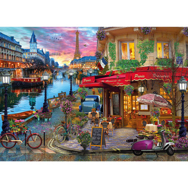Gibsons, David Maclean, Sunset on the Seine palapeli 1000 palaa