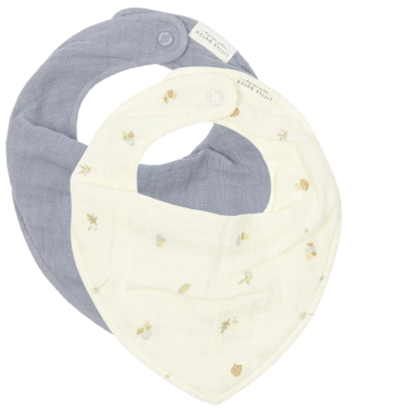 Vauvan kuolaliinat 2kpl Forest Treasures & Denim Blue