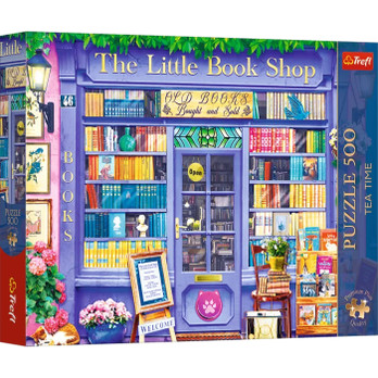 Trefl Tea Time - The Little Book Shop palapeli 500 palaa