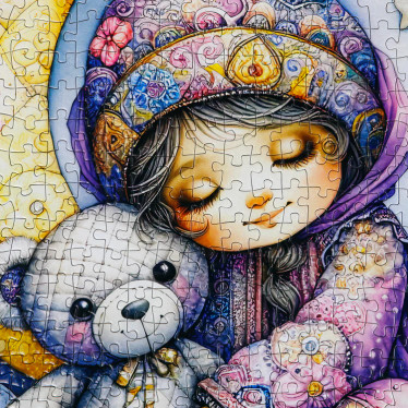 JaCaRou Teddy and Stars palapeli 1000 palaa