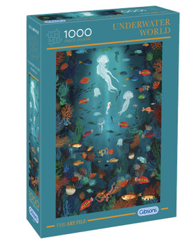 Gibsons The Art File: Underwater World palapeli 1000 palaa