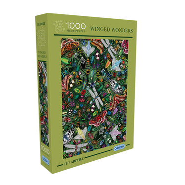 Gibsons The Art File: Winged Wonders palapeli 1000 palaa