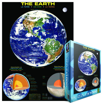 Eurographics The Earth palapeli 1000 palaa