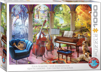 Eurographics The Four Seasons by A.Bonito palapeli 1000 palaa