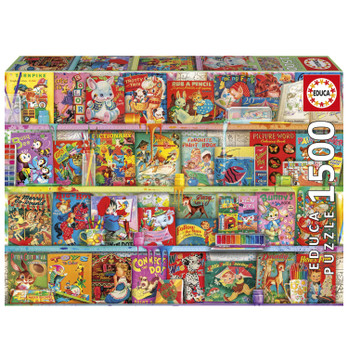 Educa The Kitschy Funbook Nook palapeli 1500 palaa