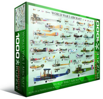 .Eurographics The Planes of the 1st World War palapeli 1000 palaa