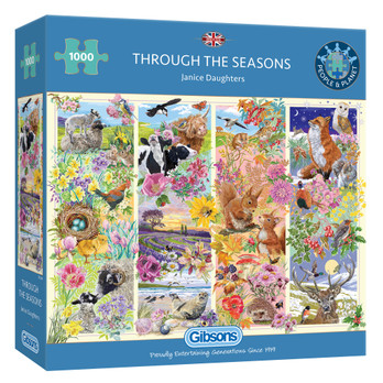 Gibsons, Janice Daughters, Through the Seasons palapeli 1000 palaa
