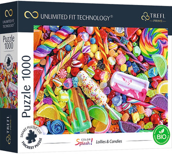 Trefl Prime Puzzle - Lollies & Candies palapeli 1000 palaa