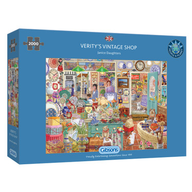 Gibsons Verity's Vintage Shop palapeli 2000 palaa