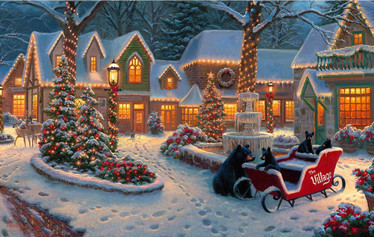 SunsOut Village Visitors palapeli 550 palaa