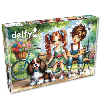 Delfy Vintage Summer afternoon palapeli 1000 palaa