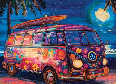 Eurographics VW Beach Fun palapeli 1000 palaa