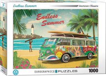 Eurographics VW Endless Summer American classic palapeli 1000 palaa