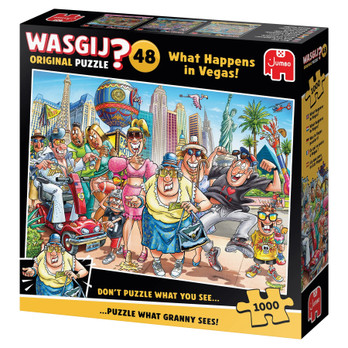 Wasgi Original 48 What Happens in Vegas palapeli 1000 palaa