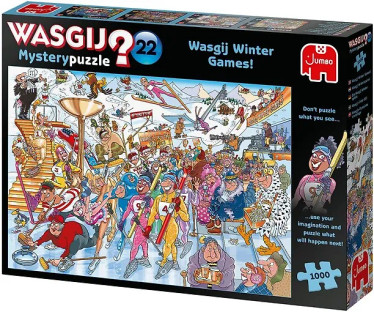 Wasgij Mystery 22 Winter Games palapeli 1000 palaa