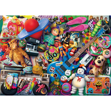 Gibsons We Love the 80s palapeli 1000 palaa