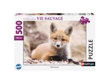 Nathan Wild Life Collection - Little Fox palapeli 500 palaa