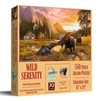SunsOut, Dallen Lambson, Wild Serenity palapeli 550 palaa